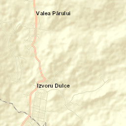 Izvoru Dulce Street Map