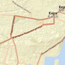 Kerchens'ka Mis'ka Rada Street Map