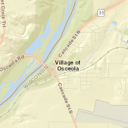 Osceola Street Map