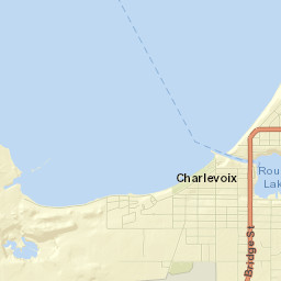 Charlevoix Street Map