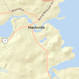 Huntsville Street Map