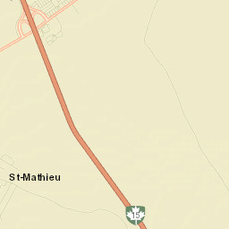 Saint-Mathieu Street Map