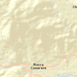 Rocca Canavese Street Map