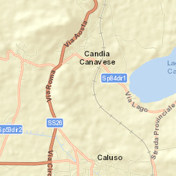 Barone Canavese Street Map