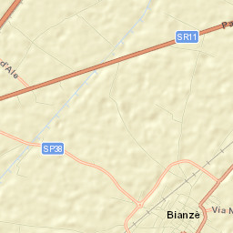 Bianzè Street Map