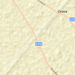 Crova Street Map