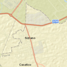 Siziano Street Map