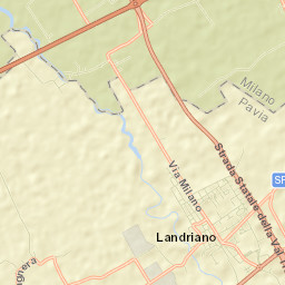 Landriano Street Map