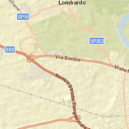 Montanaso Lombardo Street Map