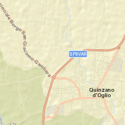 Quinzano d'Oglio Street Map