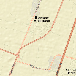 Bassano Bresciano Street Map