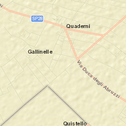 Quaderni Street Map