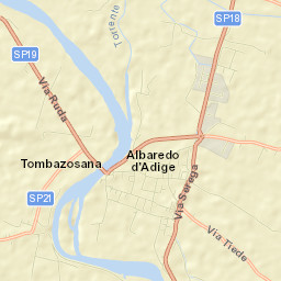 Albaredo d'Adige Street Map