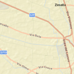 Cologna Veneta Street Map