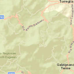 Galzignano Street Map