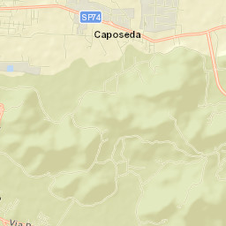 Torreglia Street Map