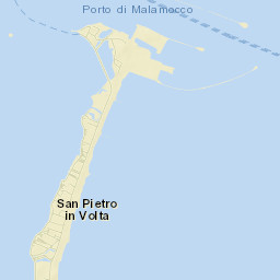 San Pietro in Volta Street Map