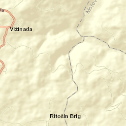Vižinada-Visinada Street Map