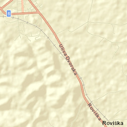 Grad Glina Street Map
