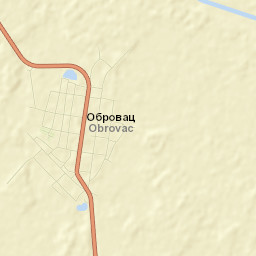 Obrovac Street Map