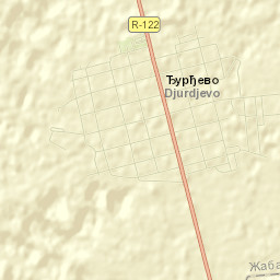 Ðurđevo Street Map
