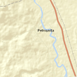 Comuna Bucoşniţa Street Map