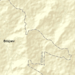 Blăjani Street Map