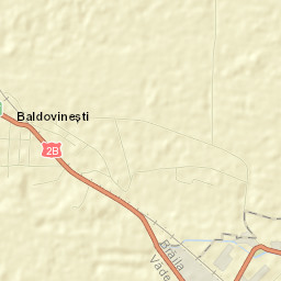 Baldovinești Street Map