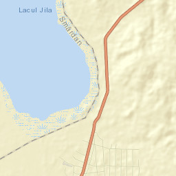 Comuna Jijila Street Map