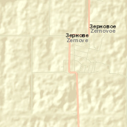 Zernovoye Street Map
