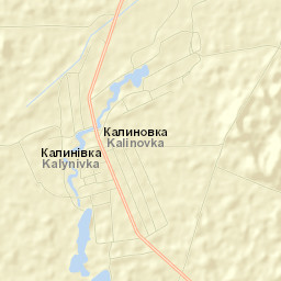 Kalinovka Street Map