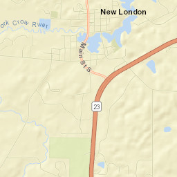 New London Street Map