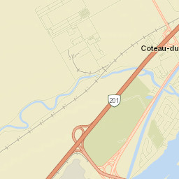 Coteau-du-Lac Street Map