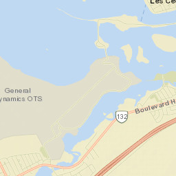 Les Cèdres Street Map