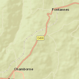 Fontannes Street Map