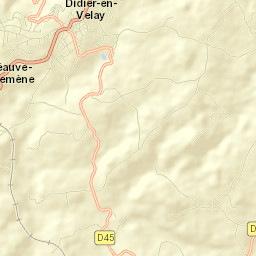 Saint-Didier-en-Velay Street Map