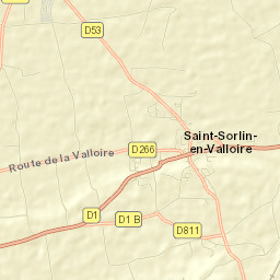 Saint-Sorlin-en-Valloire Street Map