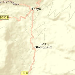 Theys Street Map