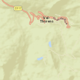 Val Thorens Street Map