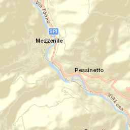 Mezzenile Street Map