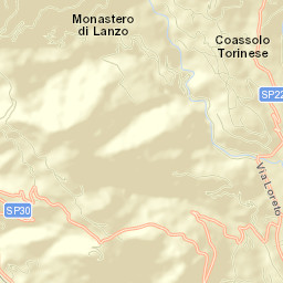 Monastero di Lanzo Street Map