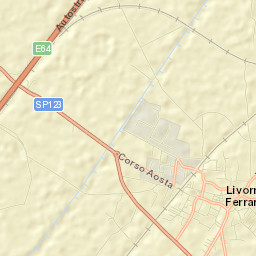 Livorno Ferraris Street Map