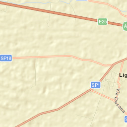 Lignana Street Map