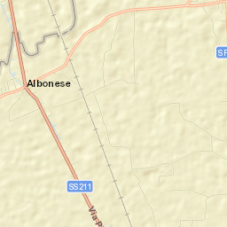 Albonese Street Map