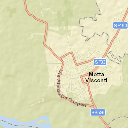 Motta Visconti Street Map