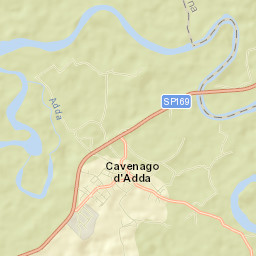 Cavenago d'Adda Street Map
