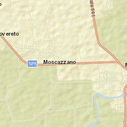 Moscazzano Street Map