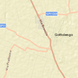 Gottolengo Street Map