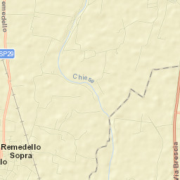 Remedello Street Map
