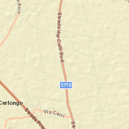 Cerlongo Street Map
